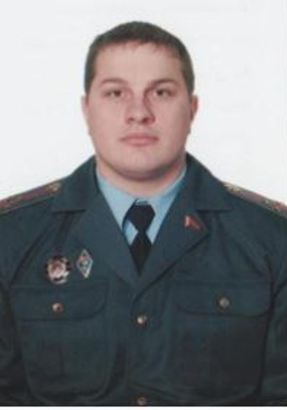 Участковый инспектор милиции Сморгонского РОВД Сергей Струк.JPG