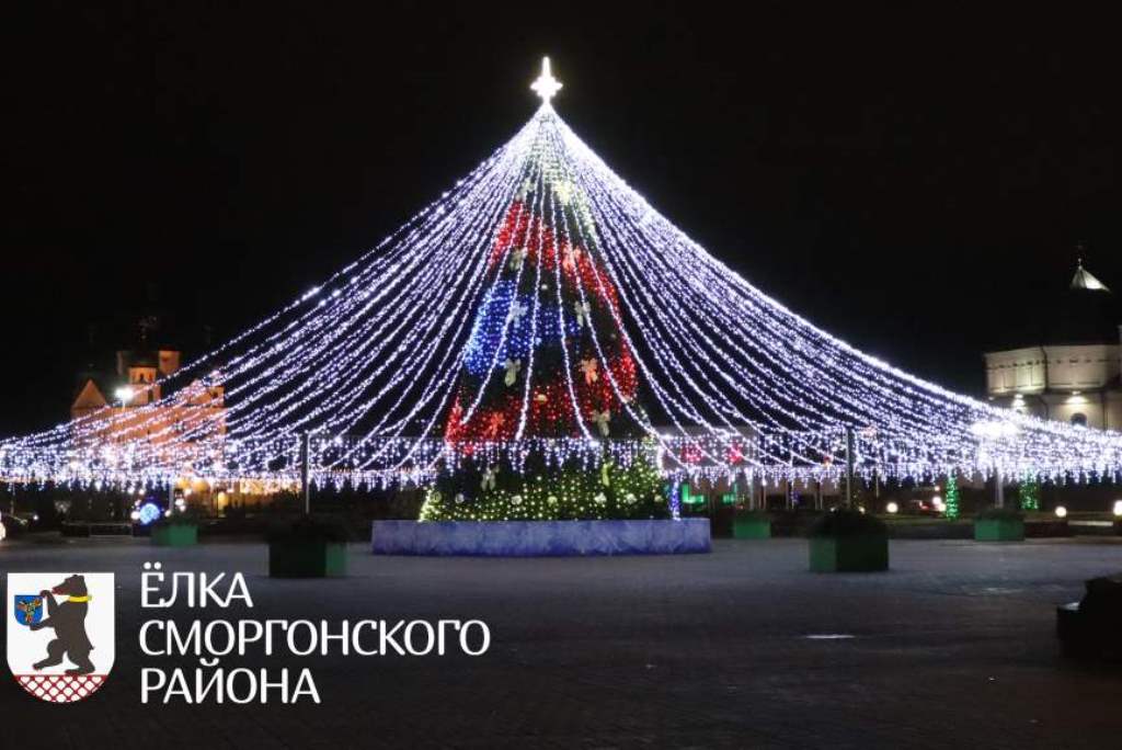 Проходит голосование в конкурсе новогодних елок среди районных центров региона и города Гродно «Чья елочка краше»