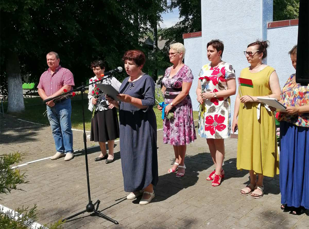 Торжественные митинги, посвящённые Дню Независимости Республики Беларусь, прошли во всех сельских советах Сморгонщины