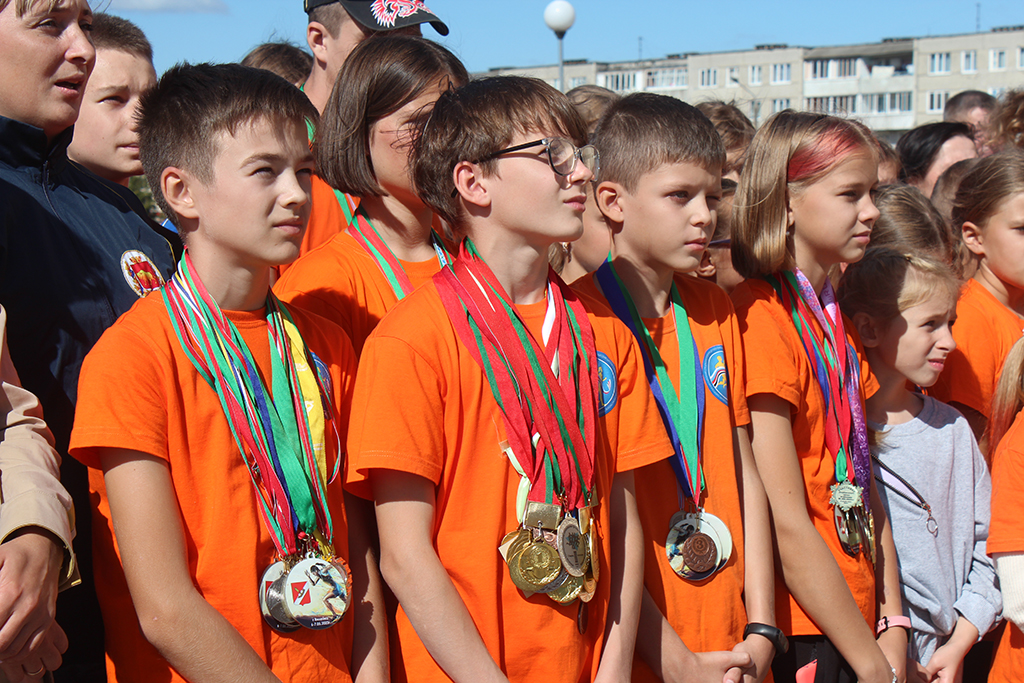 В Сморгони прошел спортивный праздник «Спортивные таланты»