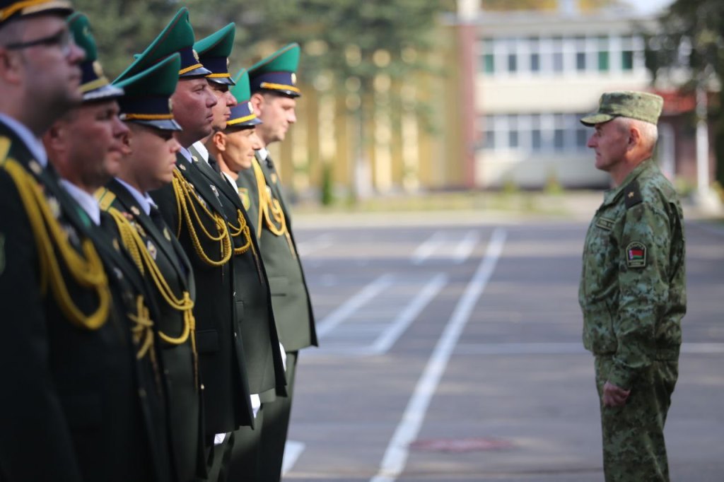 Военный оркестр Сморгонской пограничной группы занял 3-е место в смотре-конкурсе