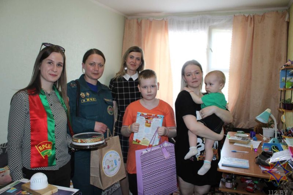 День защиты детей с «БРСМ»: в гости к семье Киселевич