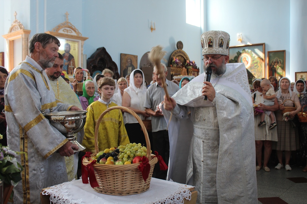 В соборе Преображения Господня отметили престольный праздник