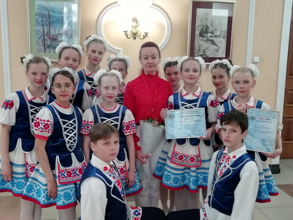 Учащиеся средней школы №5 стали участниками гала-концерта в Гродно фестиваля-конкурса  белорусской музыки «Вянок дружбы»